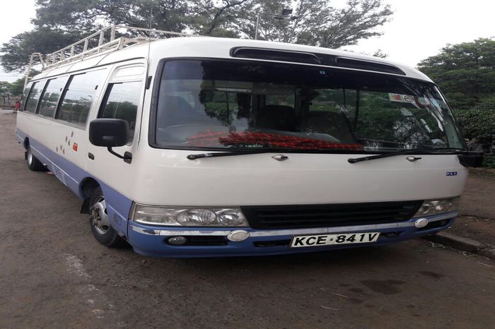 Kenya bus hire rental services 22 Seater Bus