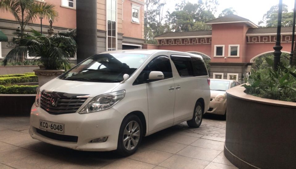 Kenya luxury Transport hire Alphard Car hire