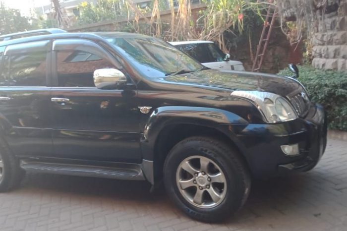 4×4 Toyota Prado J120 Car hire Kenya