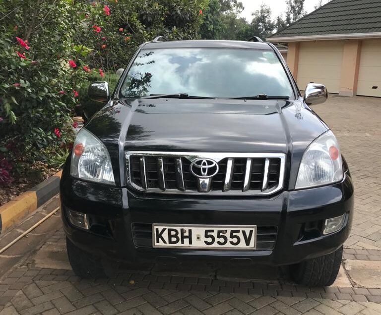 Prado for hire Nairobi Kenya