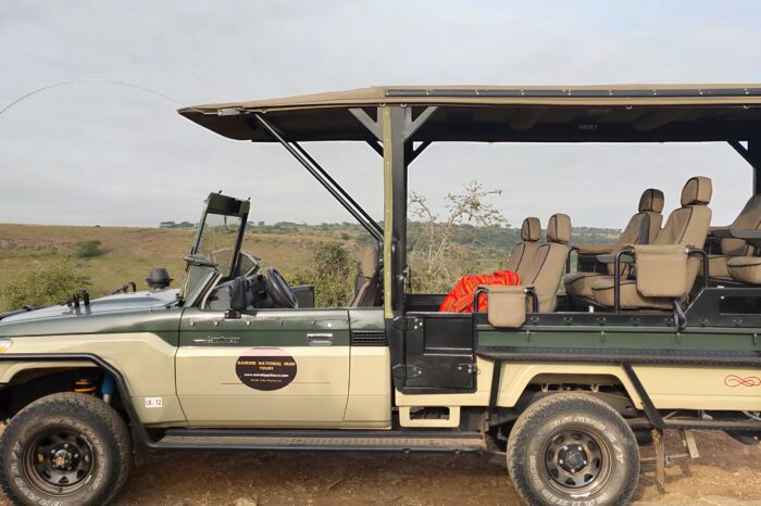 Nairobi National Park car hire 4×4 Open Jeep rental