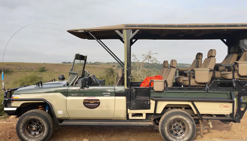 Nairobi National Park car hire 4×4 Open Jeep rental