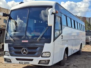 Hire a Mercedes Benz 39-seater bus in Nairobi.